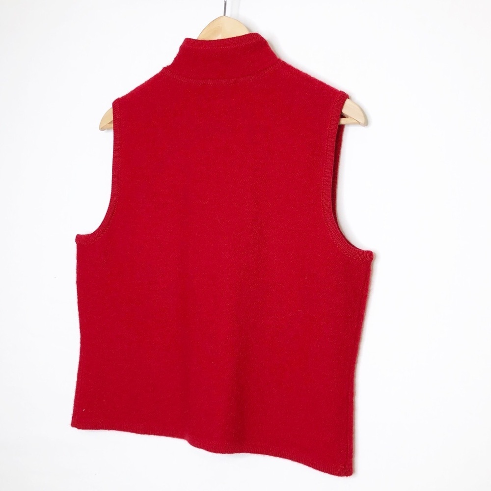 Pendleton Small Red Wool Zipfront Best - image 3